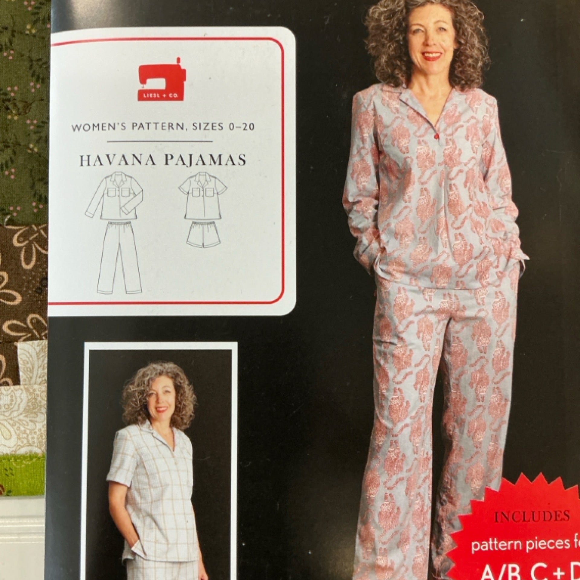 Havana PJs Pattern | Leatherstocking Quilts
